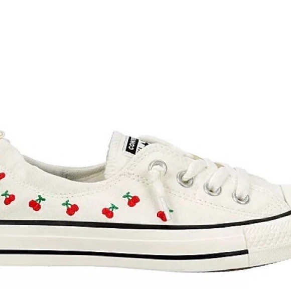 Converse All Star Chuck Taylor Shoreline Slip-on Shoes Women's Cherries 7/7.5 - Picture 11 of 15